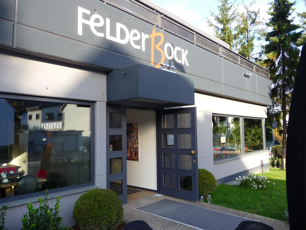 Hotel Restaurant Felderbock Nußloch Buitenkant foto