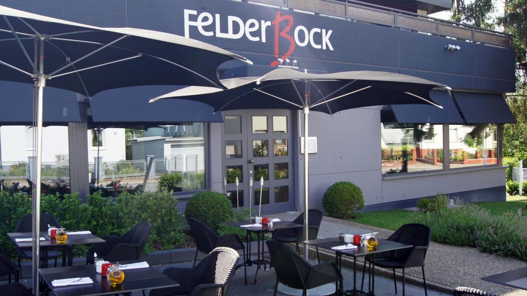 Hotel Restaurant Felderbock Nußloch Buitenkant foto